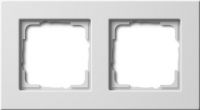 Установочная рамка Gira E22 глянцевый белый (термопласт)
