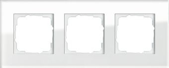 Установочная рамка Gira Gira Esprit Белое стекло