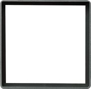 Промежуточная рамка с квадратным вырезом (55 x 55 мм) для Edelstahl, серия 20/21