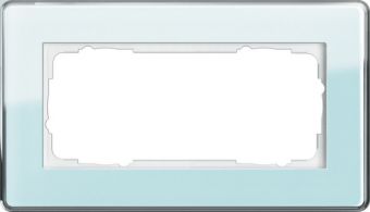 Установочная рамка Gira Gira Esprit Glass C салатовое стекло