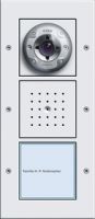 Дверная видеостанция накладного монтажа с 1-клавишной секцией вызова