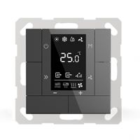 GVS KNX Multi-function Thermostat, 55mm (Matt Finish) CHTPB-04/00.2.01