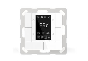 GVS KNX Multi-function Thermostat, 55mm (Matt Finish) CHTPB-04/00.2.00