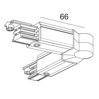 TRACK CORNER 60° - 300° A