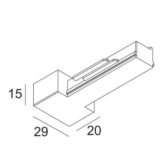 TRACK 2F END SUPPLY 12 B