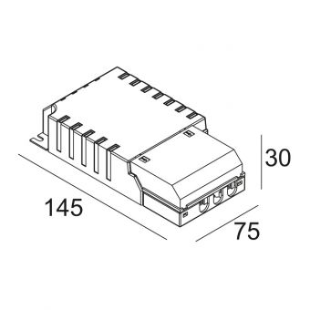 BALLASTSET HID 170