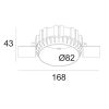 MOUNTING KIT R82 TRIMLESS