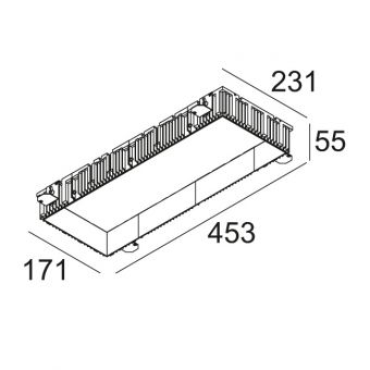 GRID IN TRIMLESS 3 MOUNTING KIT