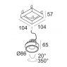 MINIGRID SNAP-IN REO 83018 W