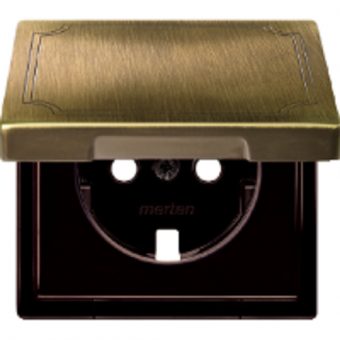 ЦЕНТР.ПЛАТА С КР.Д/МЕХ.РОЗ.SCHUKO АН.ЛАТ