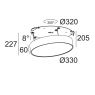 SUPERNOVA XS RECESSED 330 W