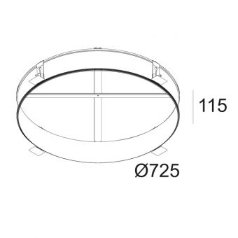 SUPERNOVA 65 RECESSED KIT