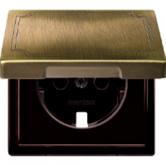 ЦЕНТР.ПЛАТА С КР.Д/МЕХ.РОЗ.SCHUKO АН-ЛАТ