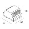 LED POWER CONVERTOR 24V-DC TO MULTI CURRENT 48W DIM9