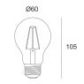 LED FILAMENT 60 E27 5,5W 2700K