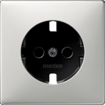 ЦЕНТР.ПЛАТА Д/МЕХ.РОЗ.SCHUKO СТАЛЬ