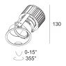 iMAX ADJUSTABLE TRIMLESS XR13 82743