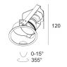 iMAX ADJUSTABLE TRIMLESS C50