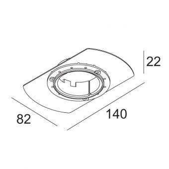 MOUNTING KIT FLUSH SPY