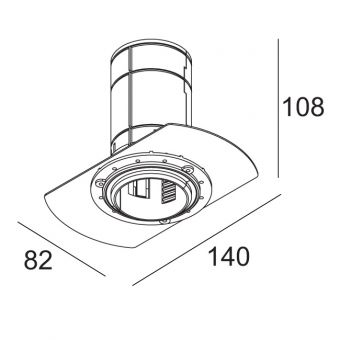 MOUNTING KIT MIDISPY TRIMLESS