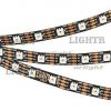 Лента SPI-5000-RAM-5060-60 12V Cx1 RGB-Auto (Black 10mm, 8W/m, IP20)