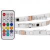 Лента SPI-5000-5060-30 12V Cx3 RGB-Remote (10mm, 7.2W, IP20)