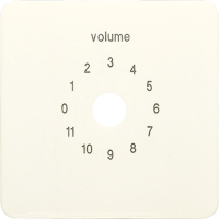 Kрышка для регуляторов громкости (0 – 11):, 594-8