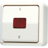 Выключатель одноклавишный10 AX / 250 В ~ с окошком, 602 KOA