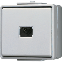 1-gang push-button 10 A / 250 V ~ (without lens), 631 W