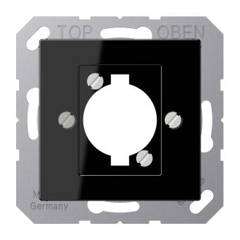 Centre plate for XLR connector (P Series), A 568 BF SW