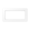 Frame, 2-gang without crossbar, AF 582-0 BF WWM