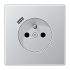 Розетка, франко-бельгийской системы, c USB зарядным устройством, AL 1520 F-18 C-L