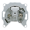 TV-FM socket outlet insert, EDU 04 F