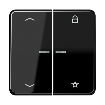 eNet кнопка, универсальная, 1 группа с символами «стрелки», FM CD 1701 P SW