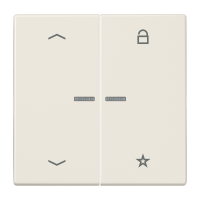 eNet кнопка, универсальная, 1 группа с символами «стрелки», FM LS 1701 P