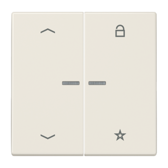 eNet кнопка, универсальная, 1 группа с символами «стрелки», FM LS 1701 P