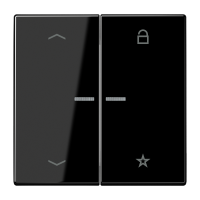 eNet кнопка, универсальная, 1 группа с символами «стрелки», FM LS 1701 P SW