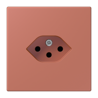 1-gang socket, Swiss system, type 13, LC 1520-13-32121