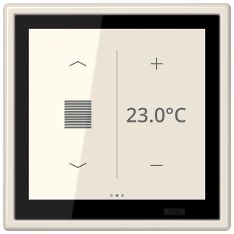 KNX комнатный контроллер LS TOUCH, LS 459 D1 S