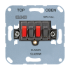 Stereo loudspeaker socket25 V ~, 60 V DC, SLA 2 AN