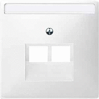 ЦЕНТР.ПЛАТА Д/МЕХ-МОВ RJ45 X2, БЕЛЫЙ