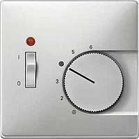 ЦЕНТР. ПЛАТА ТЕРМОРЕГ. С ВЫКЛ., SYSTEM DESIGN, ЦВЕТ СТАЛЬ