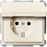 МЕХ. РОЗ.SCHUKO С КРЫШКОЙ, БЕЖЕВЫЙ