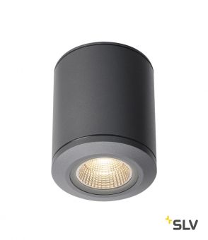 POLE PARC CL светильник потолочный IP44 28Вт c LED 3000K, 2900лм, 36°, антрацит