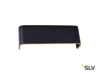 MANA 290, плафон из древесины, черный/ коричневый