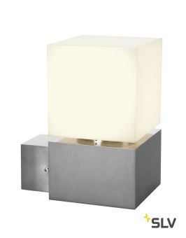 SQUARE WL LED светильник настенный IP44 12Вт с LED 3000K, 760лм,сталь/ белый