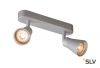 AVO DOUBLE CW светильник накладной для 2-х ламп GU10 по 50Вт макс., серебристый