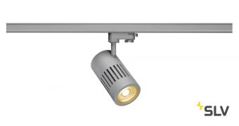 3Ph, STRUCTEC светильник 28Вт с LED 3000К, 2700лм, 36°, CRI>90, серебристый (ex 176004)