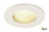 DOLIX OUT ROUND GU10 светильник встраиваемый IP65 для лампы GU10 50Вт макс., белый (ex 111021)