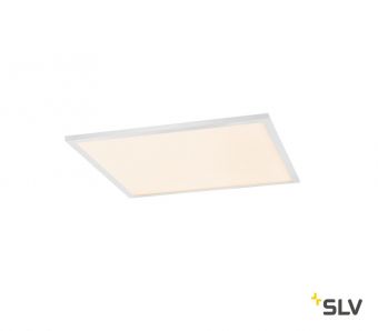 SLV VALETO®, PANEL 62x62 светильник встраиваемый 43Вт с LED 2700-6500К, 3200-3600лм, UGR<19, белый